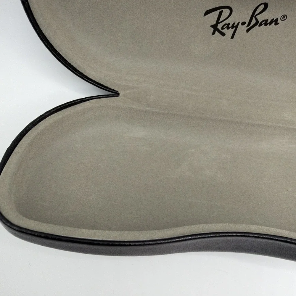 Authentic Ray Ban Large Hard Side Protective Clamshell Eyeglasses Sunglass Case